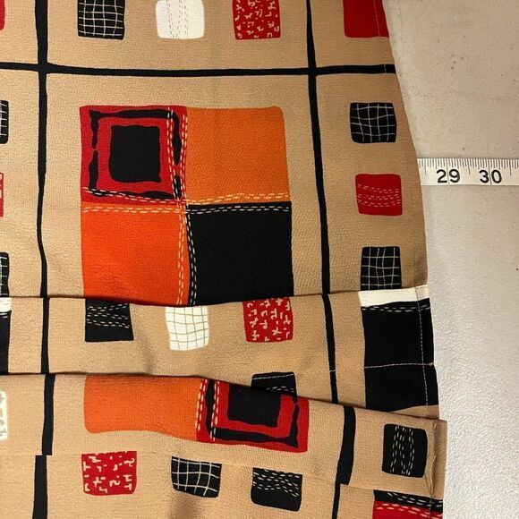 Alfred Dunner Retro Long Pleated Front Sleeve Blouse Plus Size Curvy 18 - Picture 9 of 10